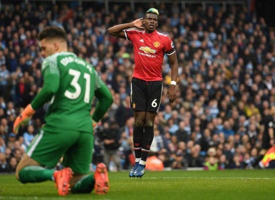  曼城德比战碾压曼联统治同城  